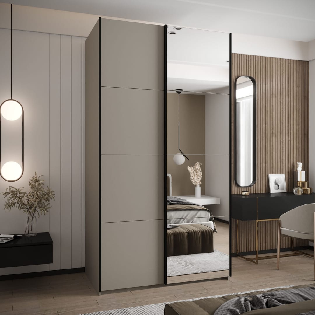 Trosa III Sliding Door Wardrobe 130cm
