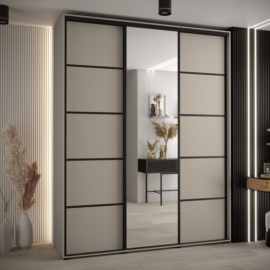 Dakota V Sliding Door Wardrobe 200cm
