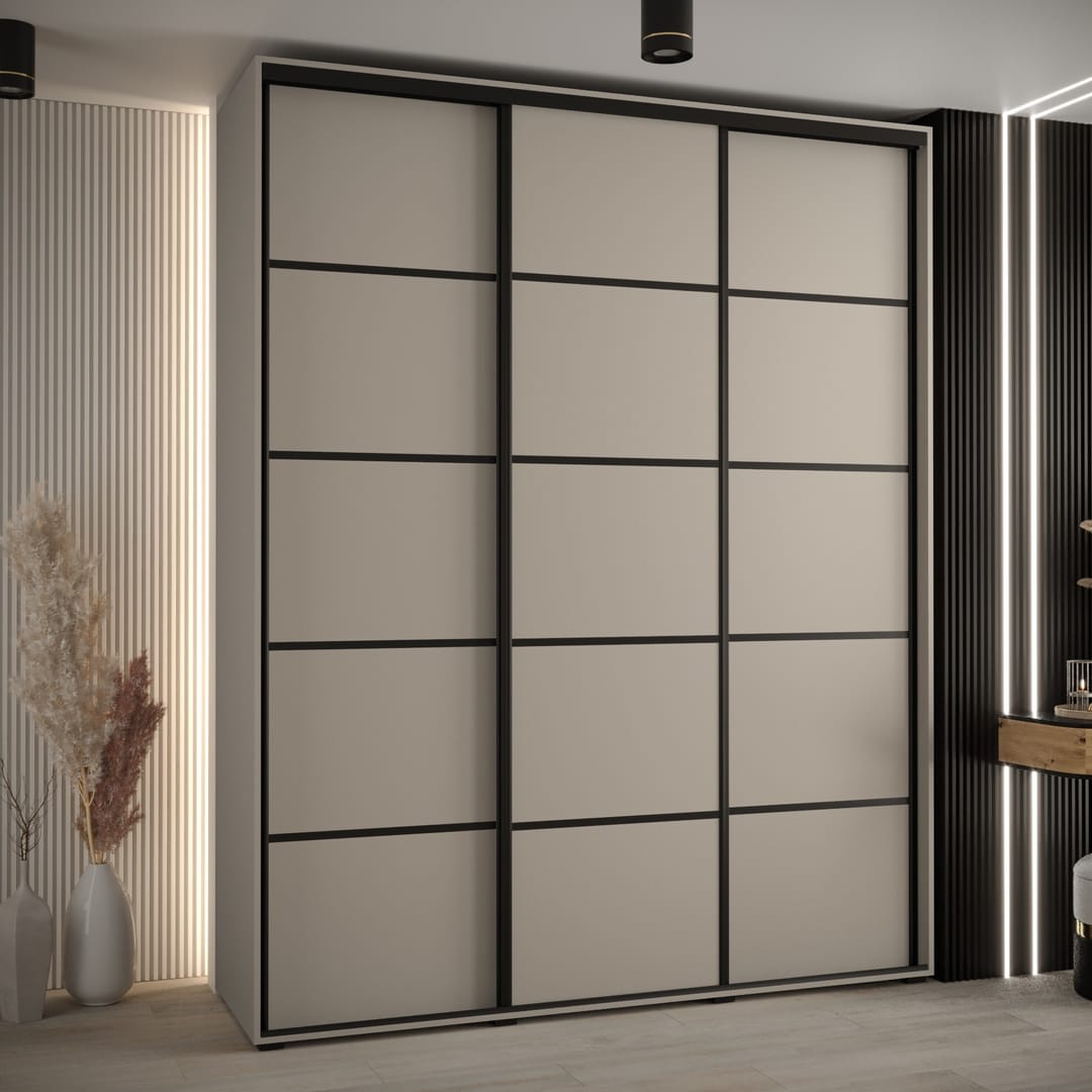 Dakota IV Sliding Door Wardrobe 200cm