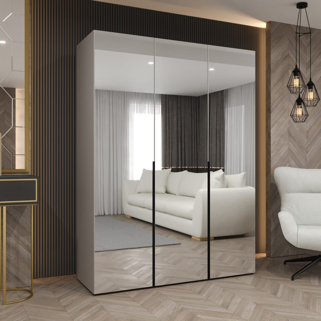 Alicante III Hinged Door Wardrobe 150cm