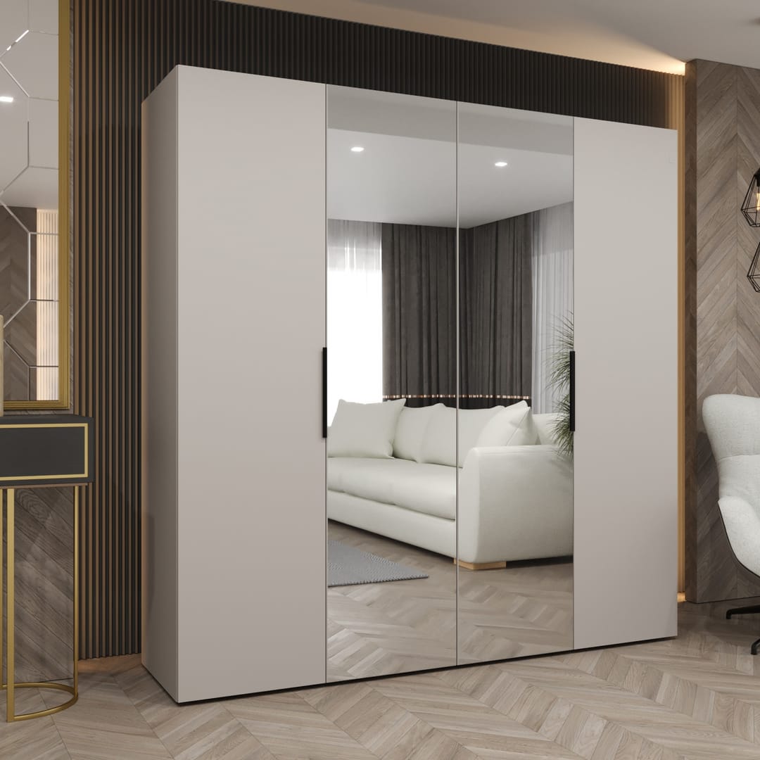 Marbella II Hinged Door Wardrobe 200cm - product image 3