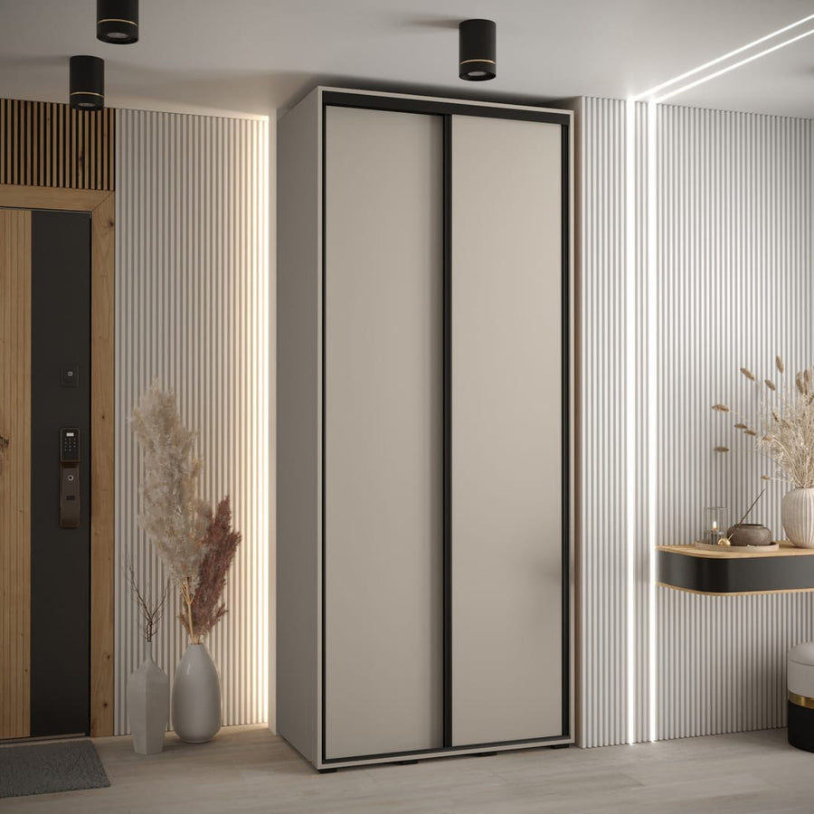 Dakota I Sliding Door Wardrobe 120cm