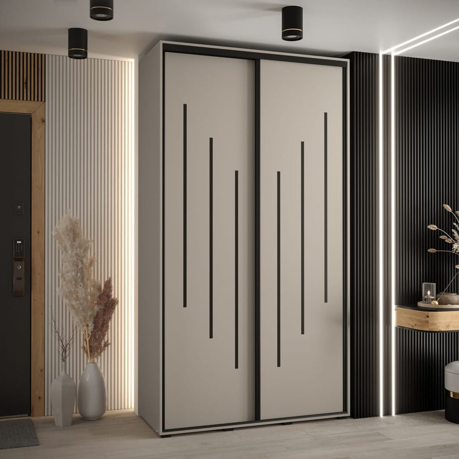 Dakota VIII Sliding Door Wardrobe 140cm