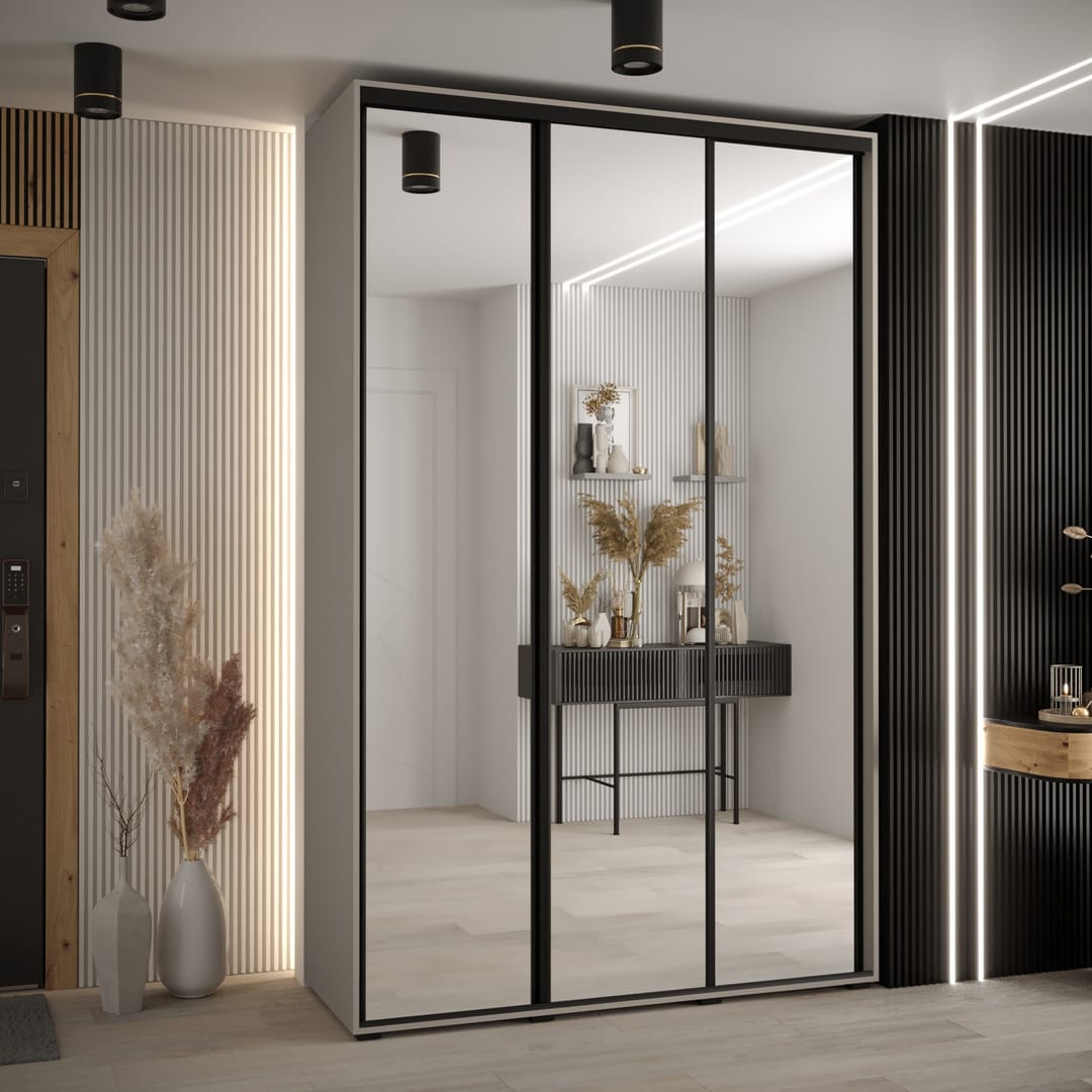 Dakota II Sliding Door Wardrobe 150cm