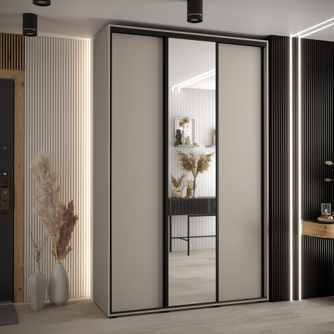 Dakota III Sliding Door Wardrobe 150cm