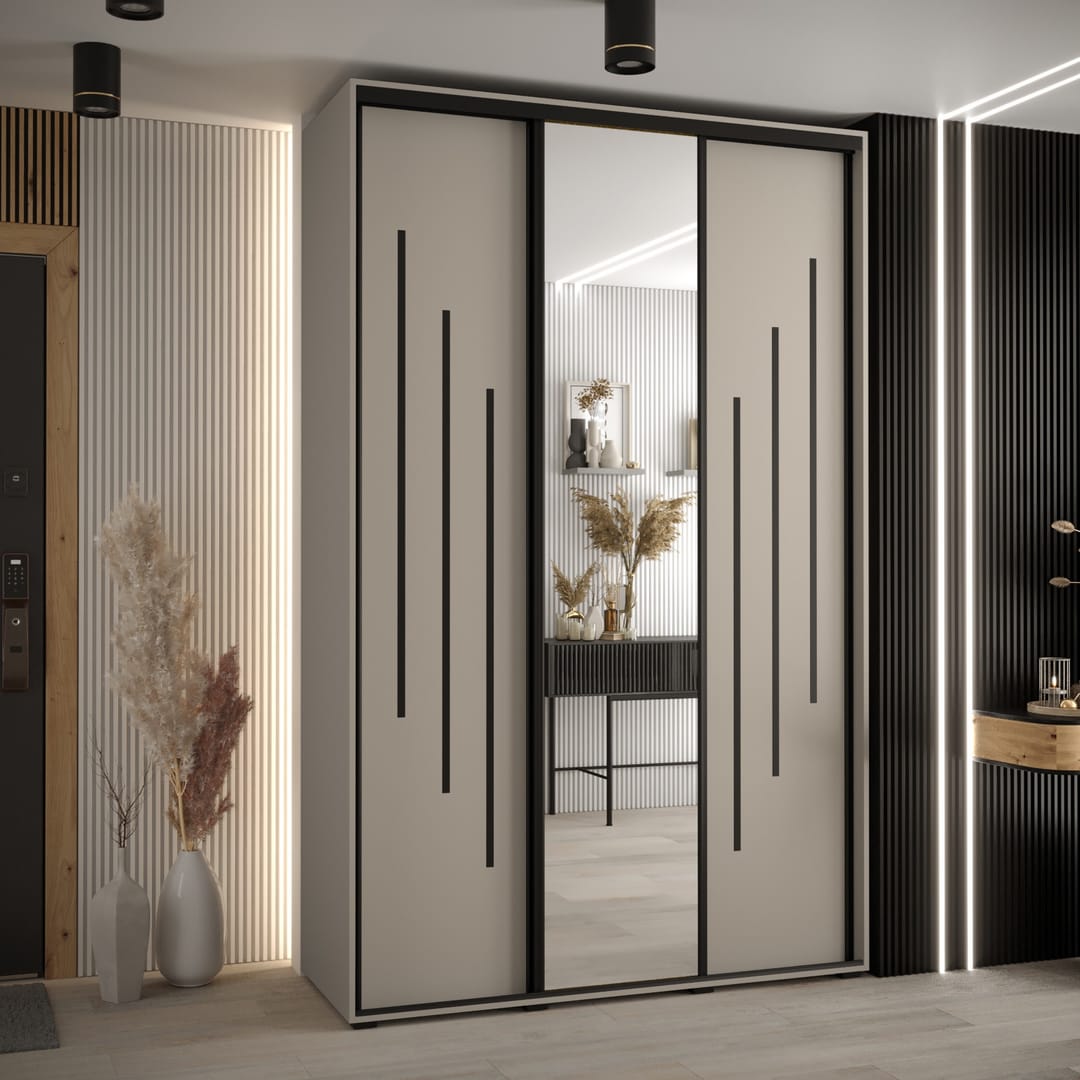 Dakota IX Sliding Door Wardrobe 160cm