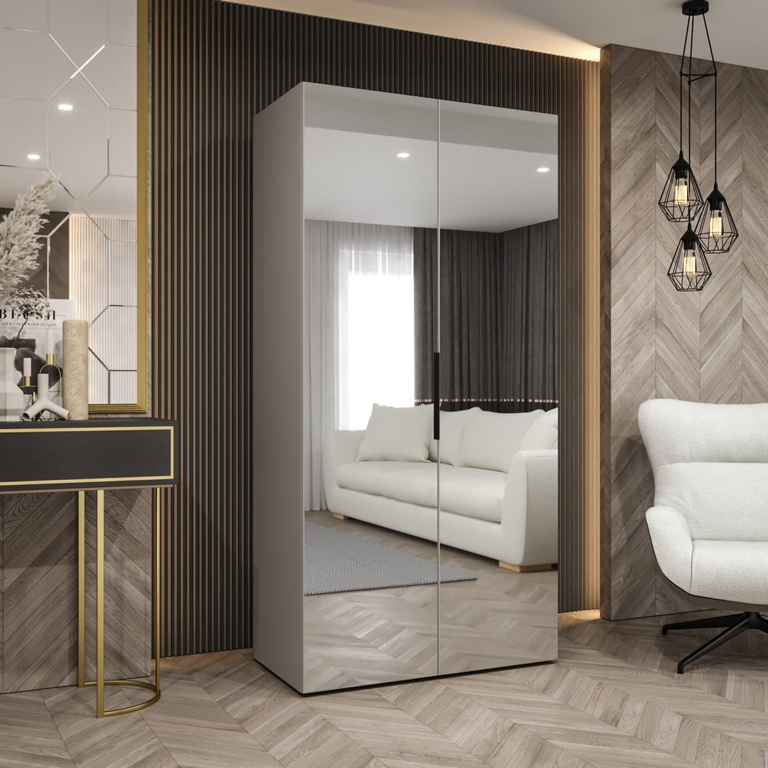Marbella III Hinged Door Wardrobe 100cm - product image 3