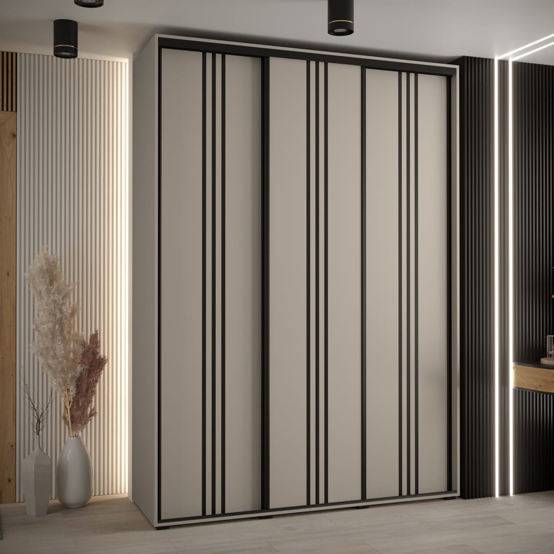 Dakota VI Sliding Door Wardrobe 170cm