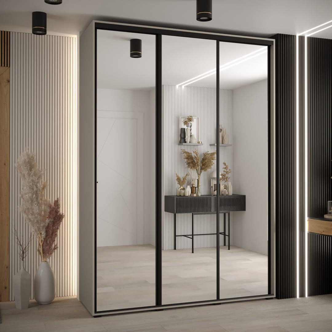Dakota II Sliding Door Wardrobe 180cm