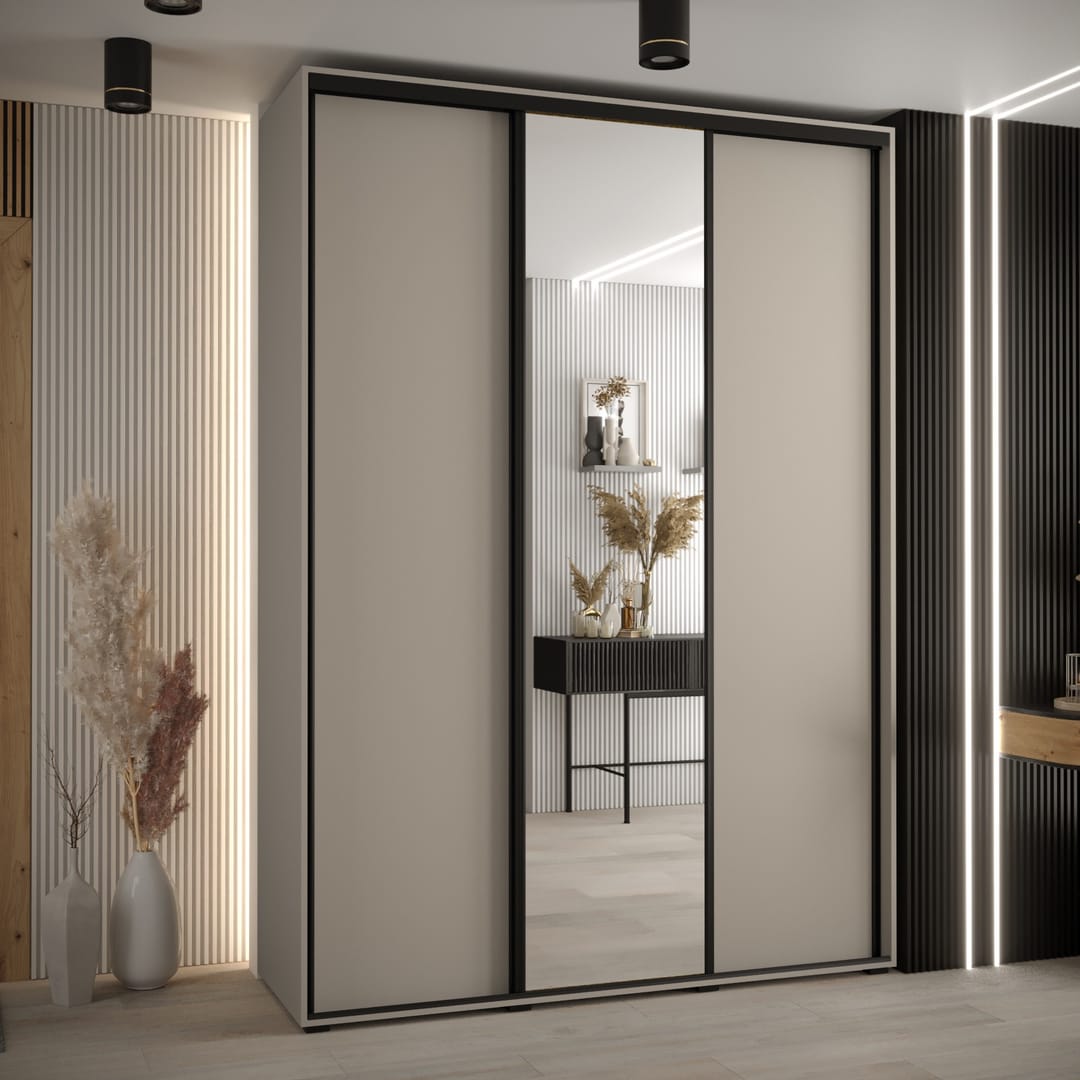 Dakota III Sliding Door Wardrobe 180cm