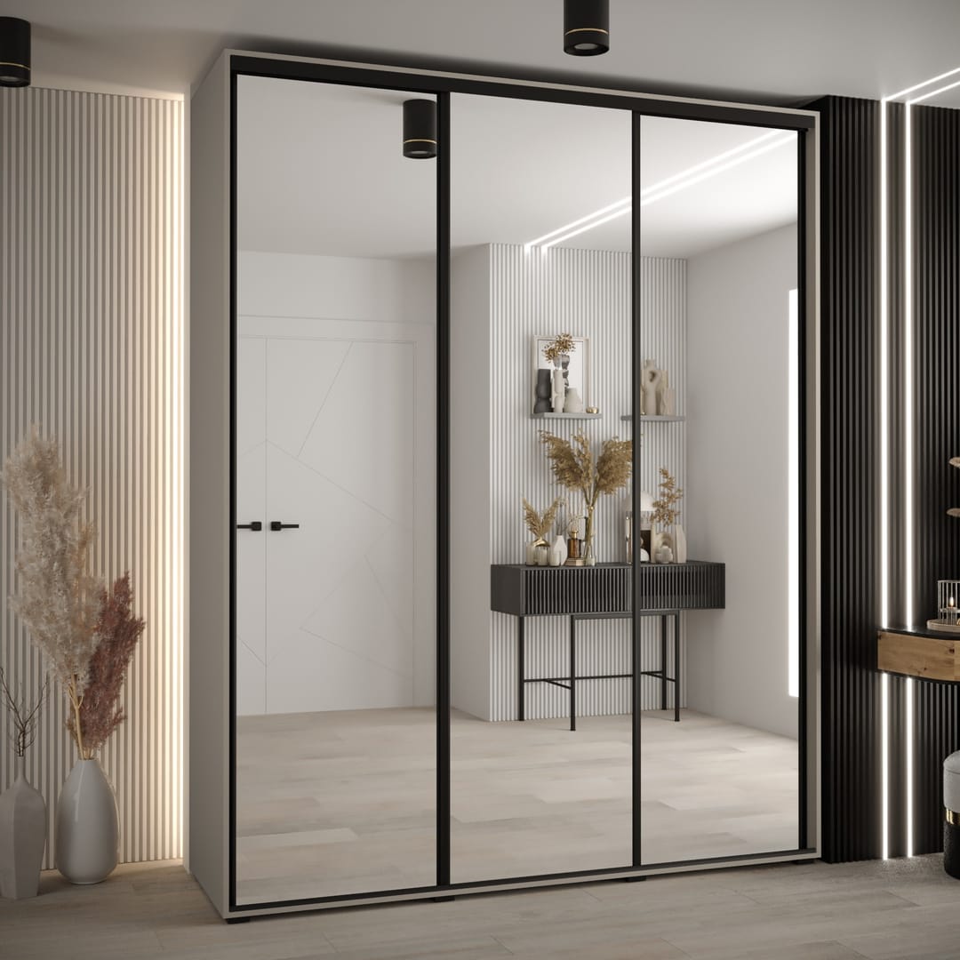 Dakota II Sliding Door Wardrobe 190cm