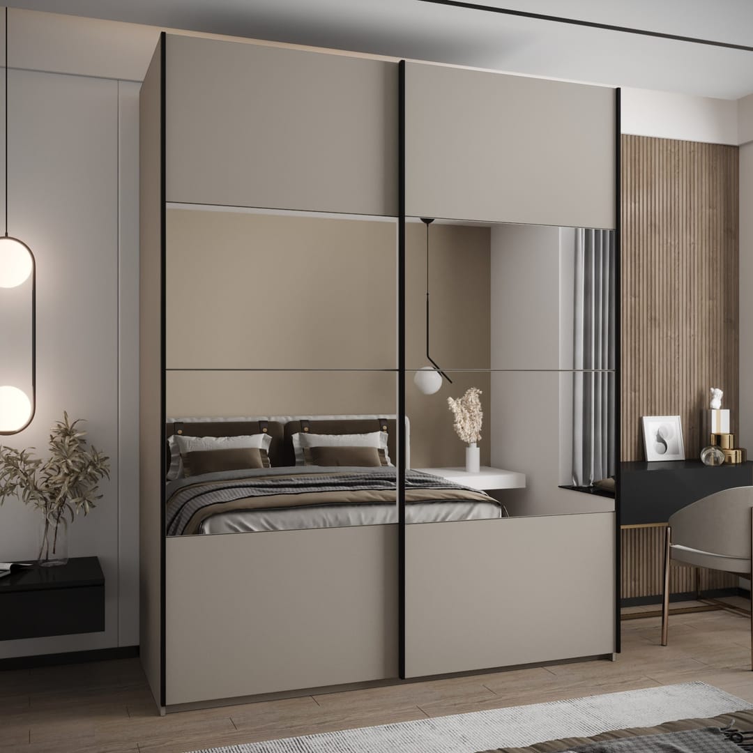 Trosa IV Sliding Door Wardrobe 200cm
