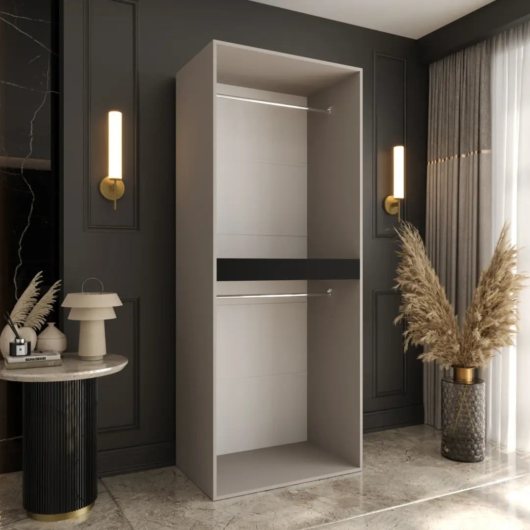 Tempo Hinged Door Wardrobe 80cm