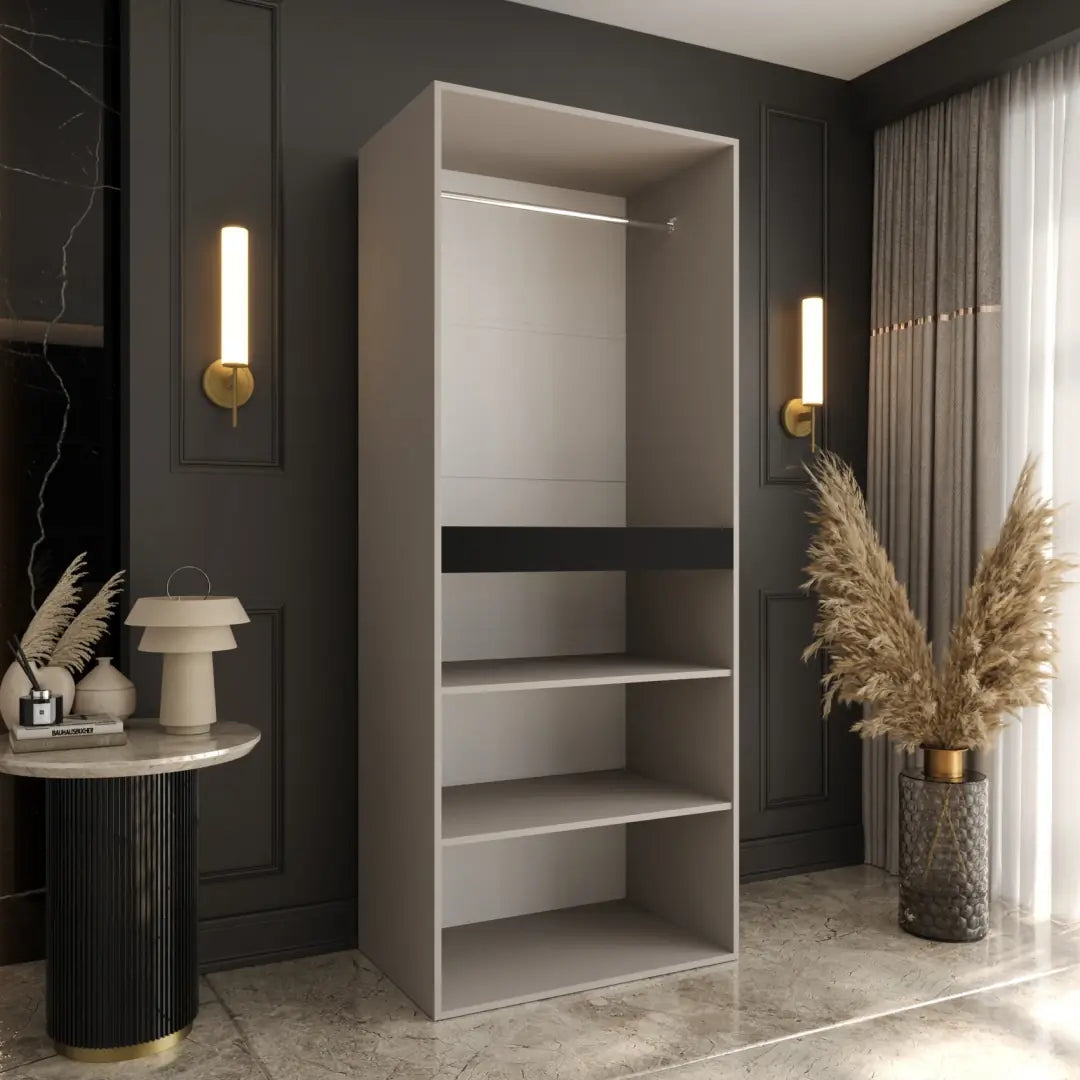 Tempo Hinged Door Wardrobe 80cm