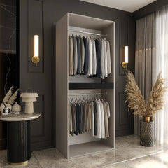 Tempo Hinged Door Wardrobe 80cm