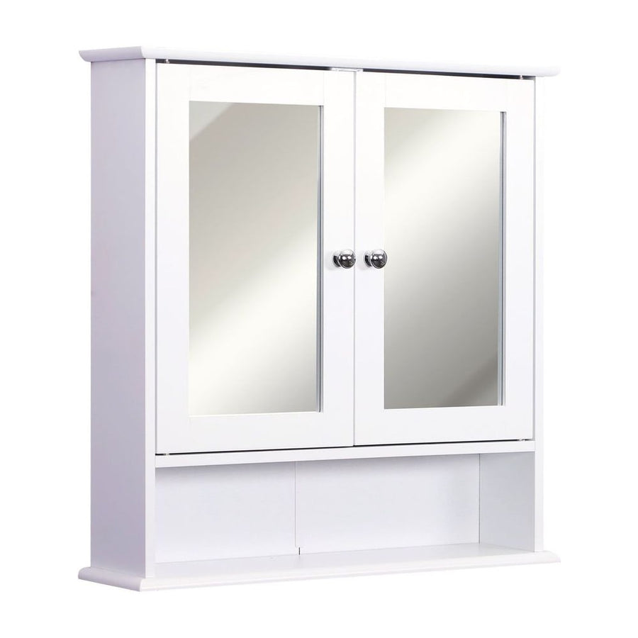 kleankin Wall-mounted Bathroom Cabinet Mirror in White