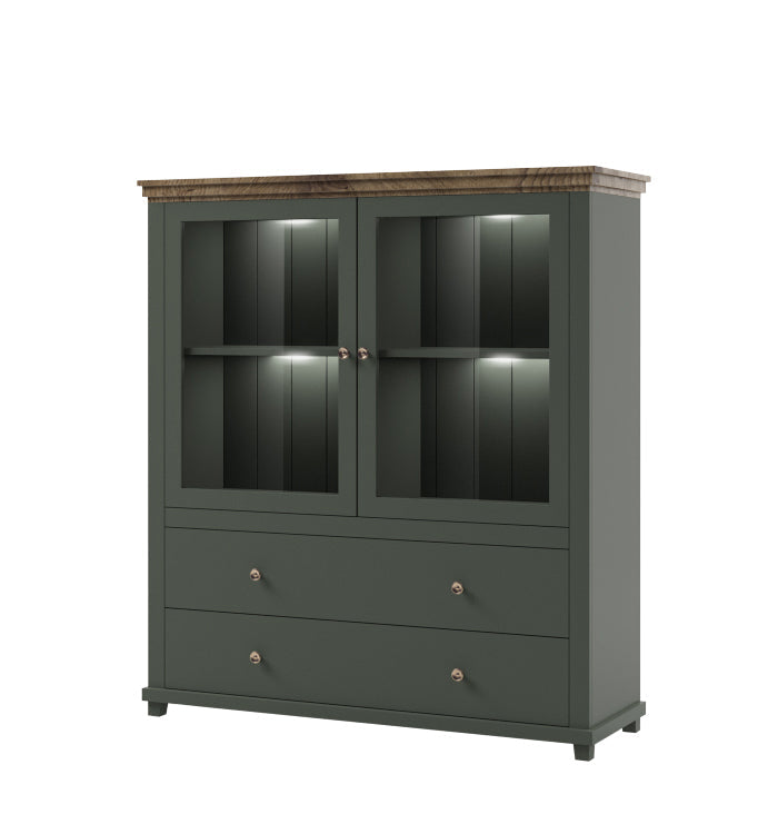 Evora 46 Display Cabinet 126cm