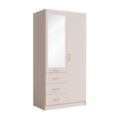 Konso Hinged Door Wardrobe 101cm
