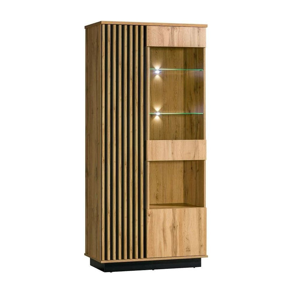 Lamelo LA3 Tall Display Cabinet 90cm