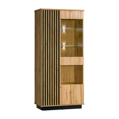 Lamelo LA3 Tall Display Cabinet 90cm