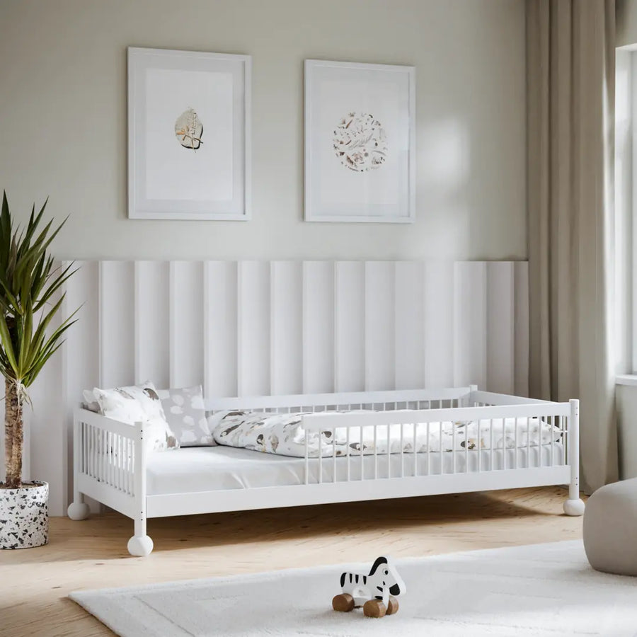 Wooden Single Bed Star – Solid Pine EU Single [90 × 200cm]