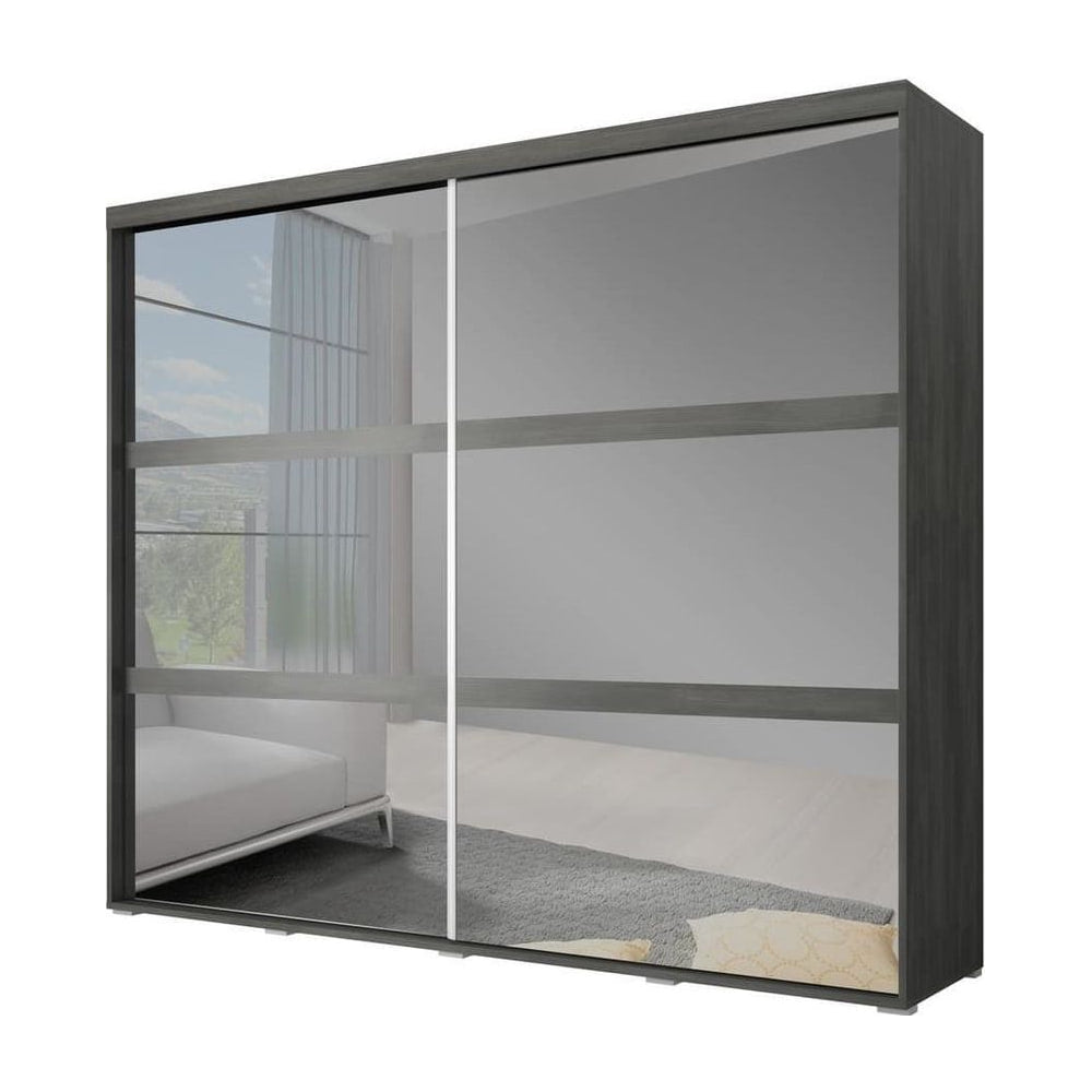 Latte Sliding Door Wardrobe 230cm