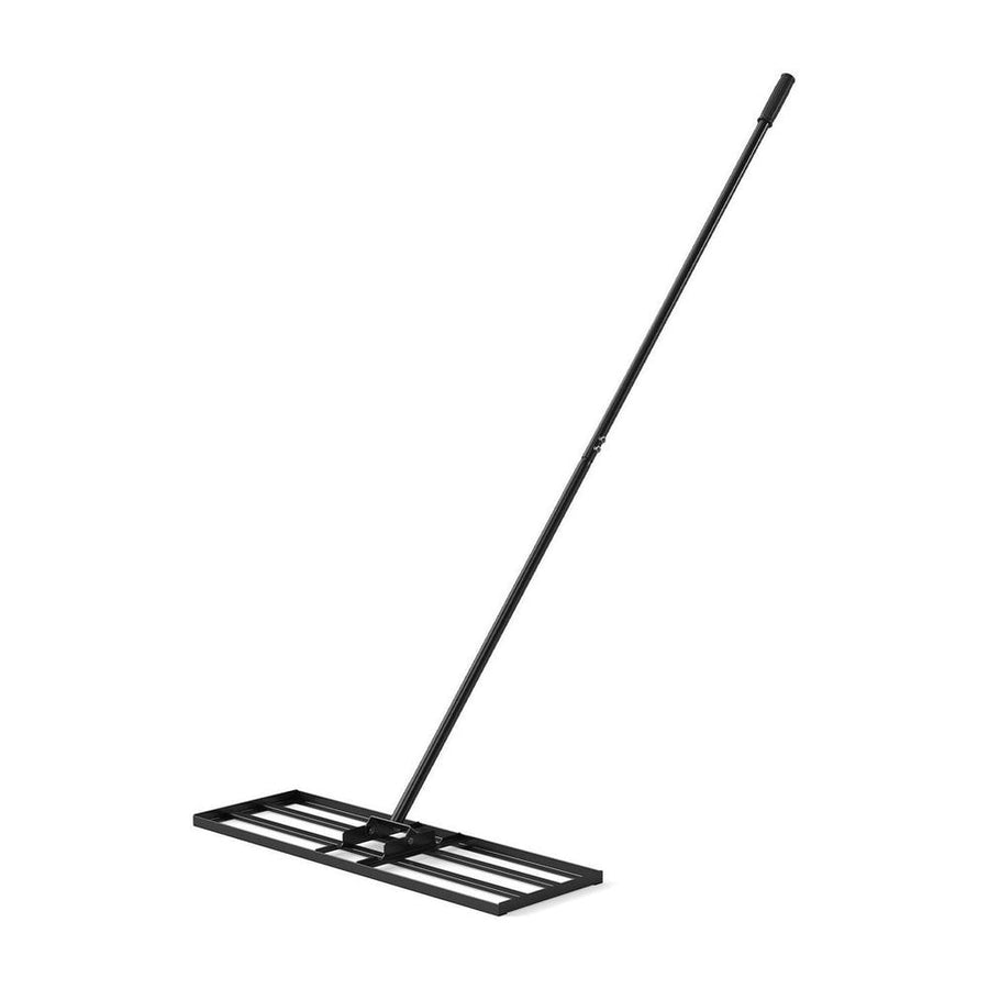 Lawn Leveling Rake Heavy Duty Lawn Level Tool in Black