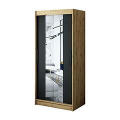 Leto T1 Sliding Door Wardrobe 100cm
