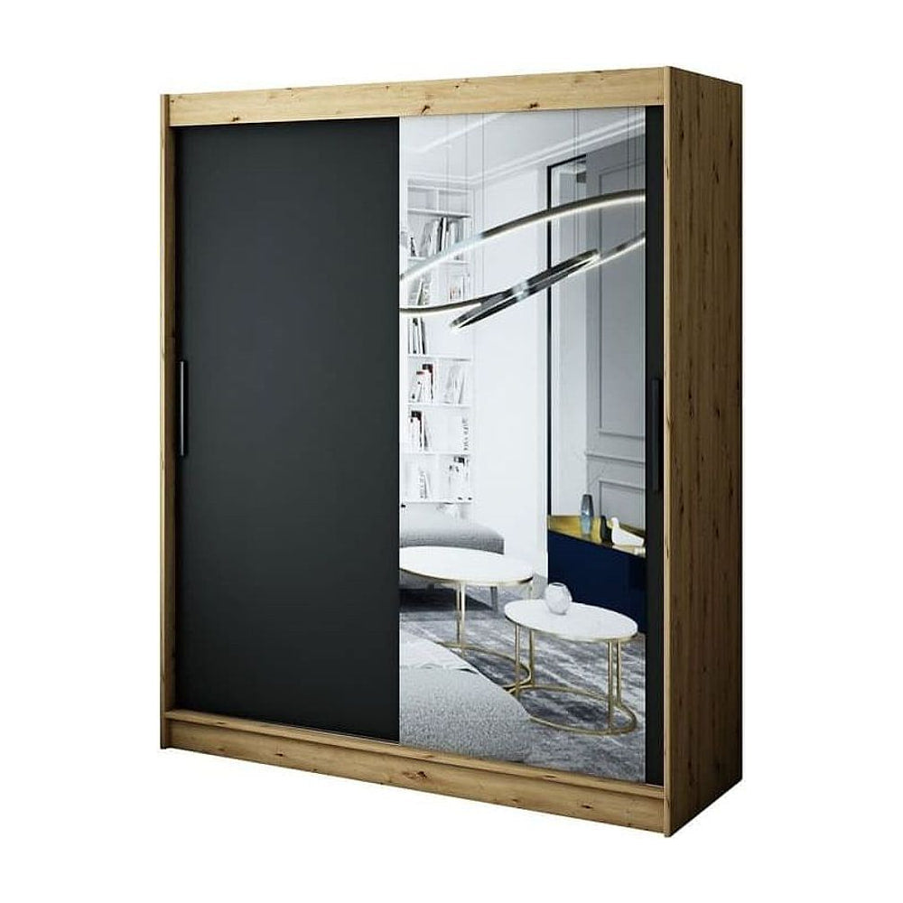 Leto T2 Sliding Door Wardrobe 180cm