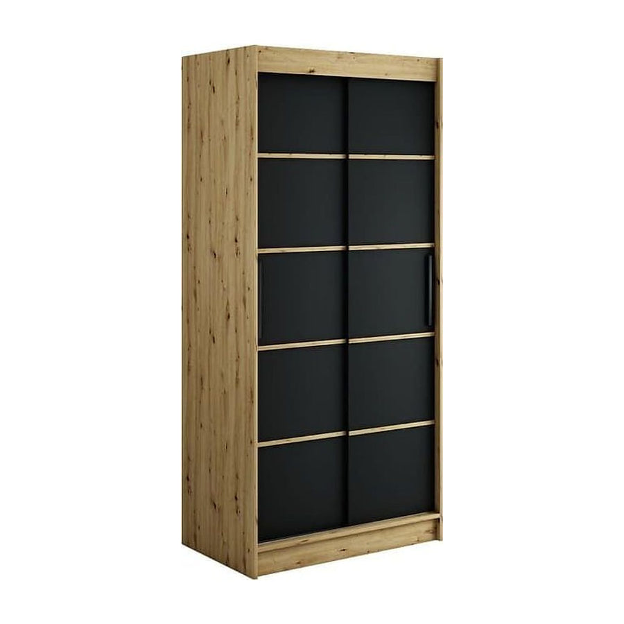 Leto V1 Sliding Door Wardrobe 100cm