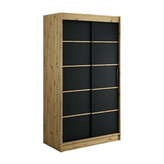 Leto V1 Sliding Door Wardrobe 120cm