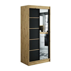 Leto V2 Sliding Door Wardrobe 100cm