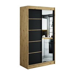 Leto V2 Sliding Door Wardrobe 120cm