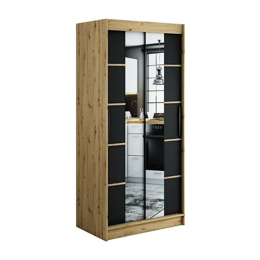 Leto V4 Sliding Door Wardrobe 100cm