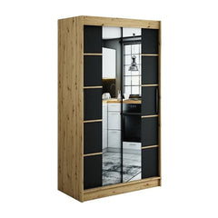 Leto V4 Sliding Door Wardrobe 120cm