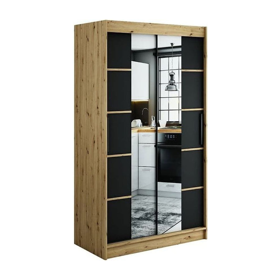 Leto V4 Sliding Door Wardrobe 120cm