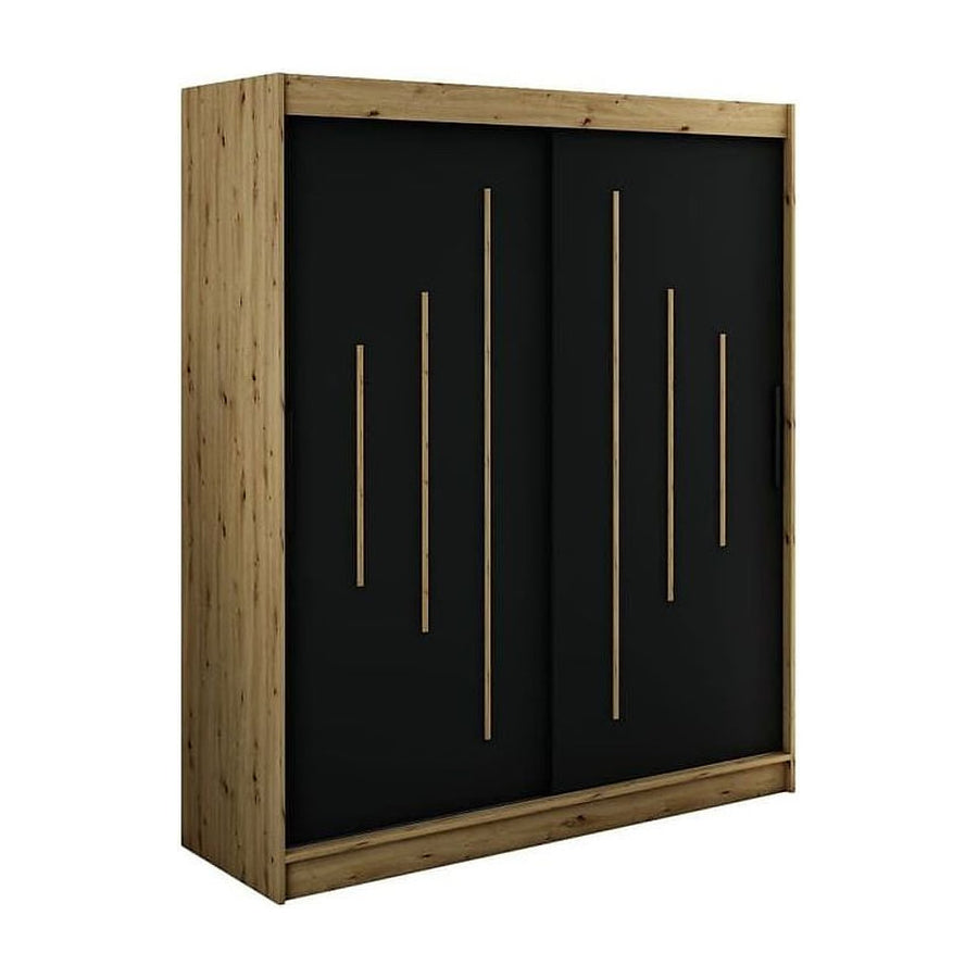 Leto Y Sliding Door Wardrobe 180cm