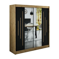 Leto Y1 Sliding Door Wardrobe 200cm