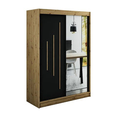 Leto Y2 Sliding Door Wardrobe 150cm