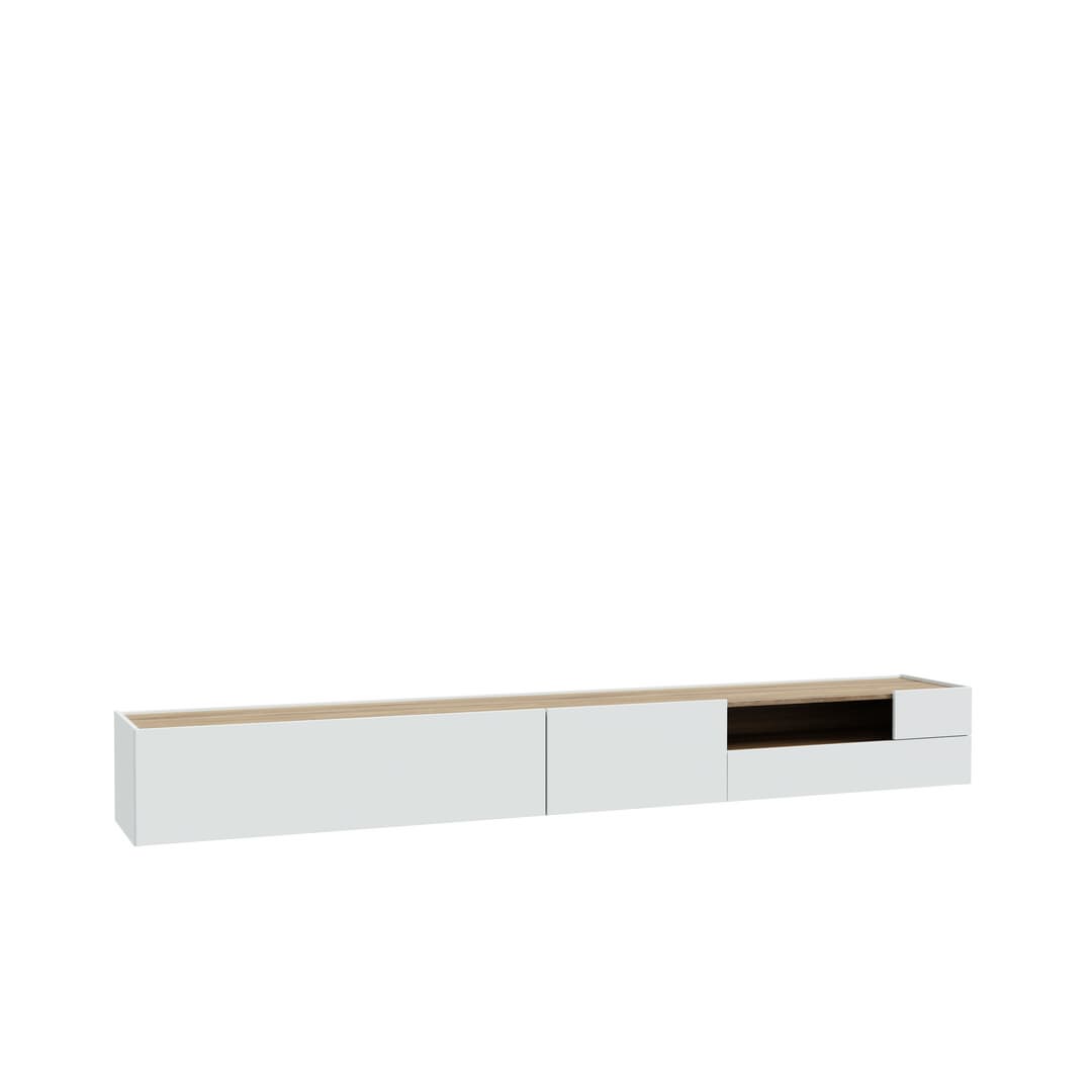 Lewisville Floating TV Cabinet 270cm in Grey