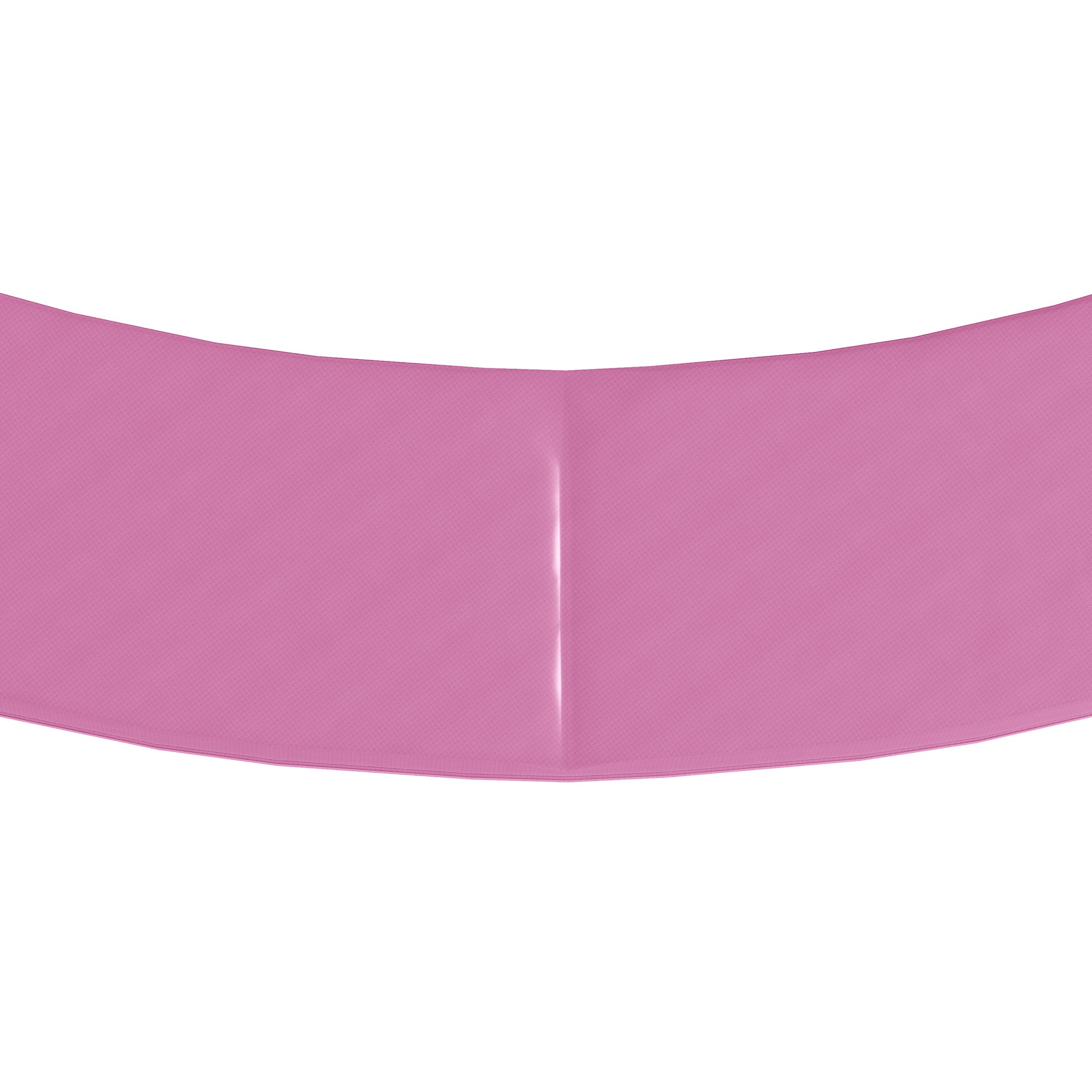 SPORTNOW 12FT Trampoline Spring Cover, Plastic Trampoline Pad Replacement with Elastic Cord, Waterproof, UV Resistant and Tear-Resistant, Pink