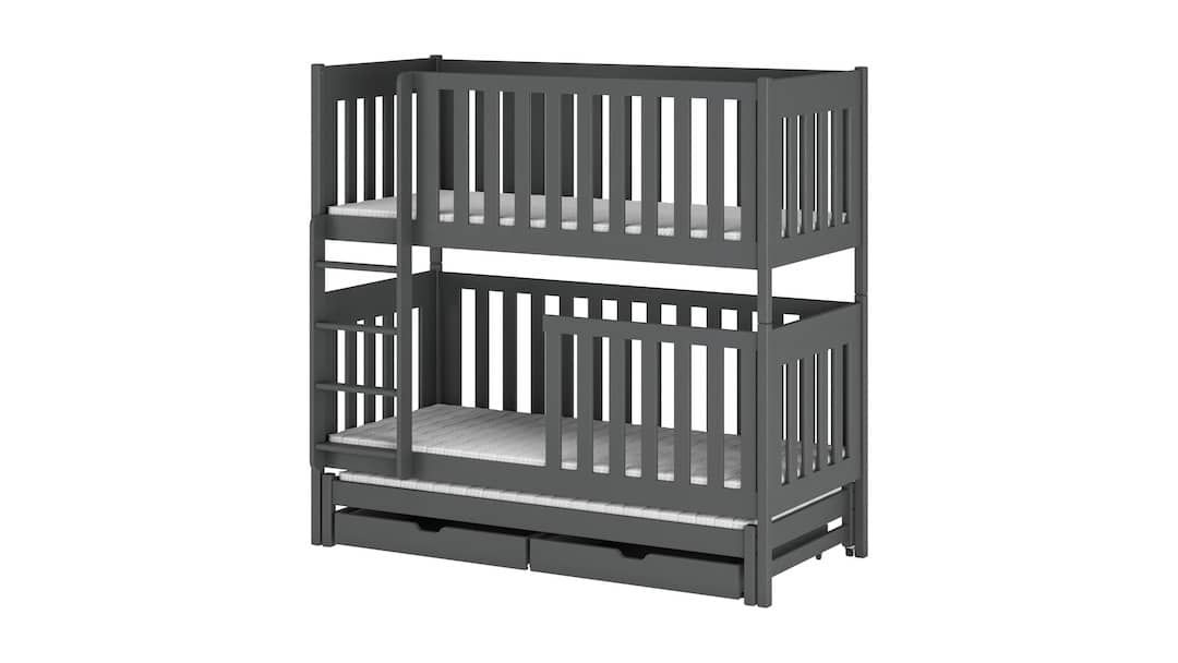 Emily Bunk Bed with Trundle and Storage