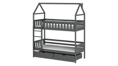Wooden Bunk Bed Gaja With Storage