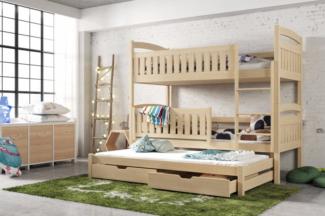 Blanka Bunk Bed with Trundle and Storage - product image 11