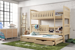 Blanka Bunk Bed with Trundle and Storage - product image 11
