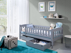 Wooden Single Bed Gucio with Storage - product image 11