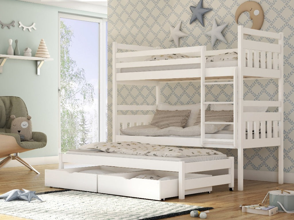 Seweryn Bunk Bed with Trundle and Storage - product image 3