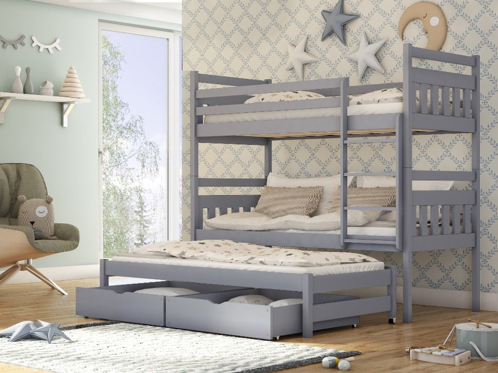 Seweryn Bunk Bed with Trundle and Storage - product image 14