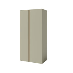 Luca LC3 Hinged Door Wardrobe 90cm in Eucalyptus