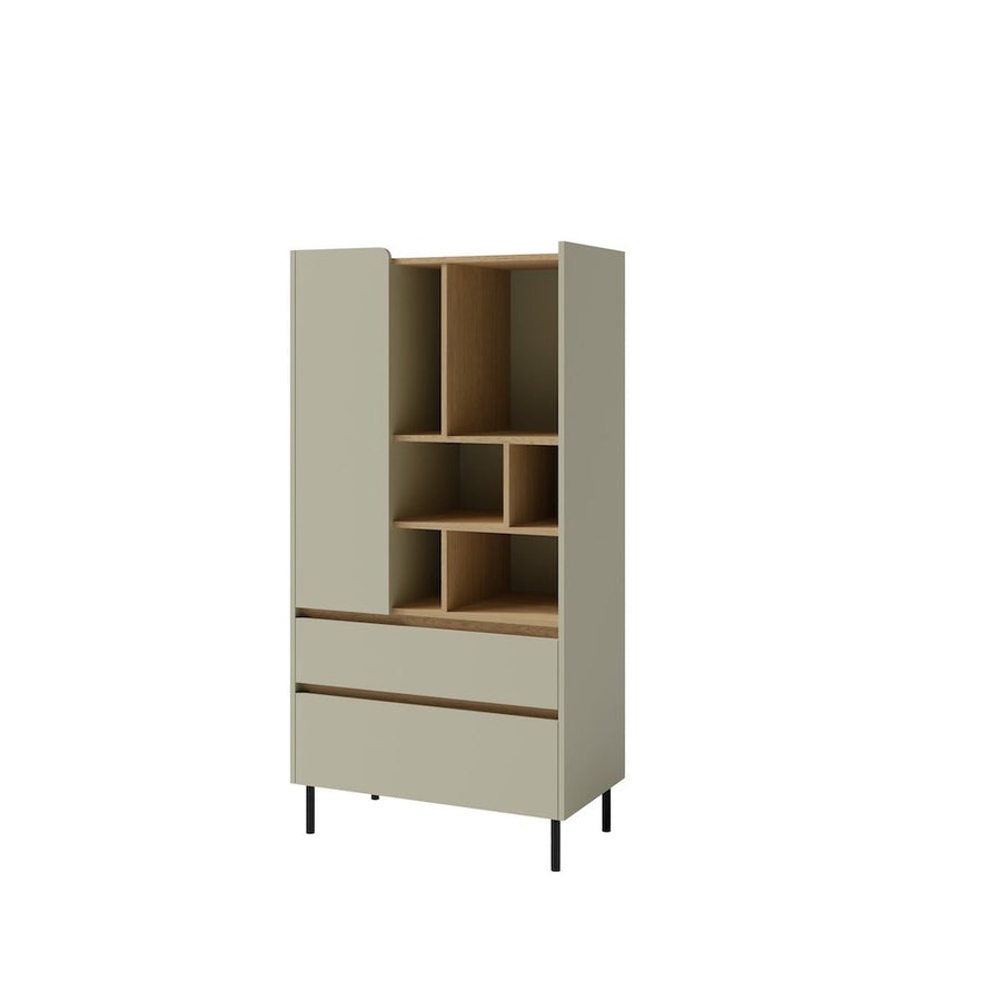 Luca LC6 Highboard Cabinet 80cm in Eucalyptus